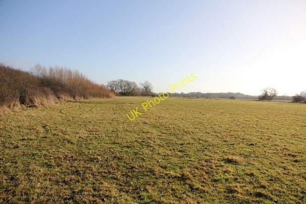 Photo 6"x4" Riverside field Brighthampton c2010