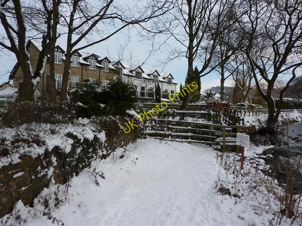 Photo 6"x4" Footpath at the end of Calder Vale Whalley Banks c2010