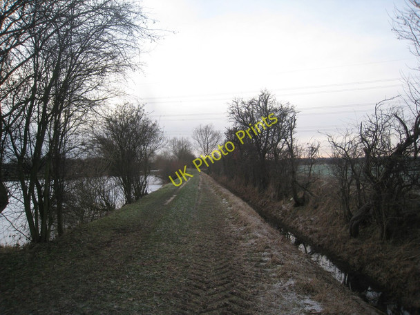 Photo 6"x4" Track by Saundby Ponds Gainsborough\/SK8189 c2010