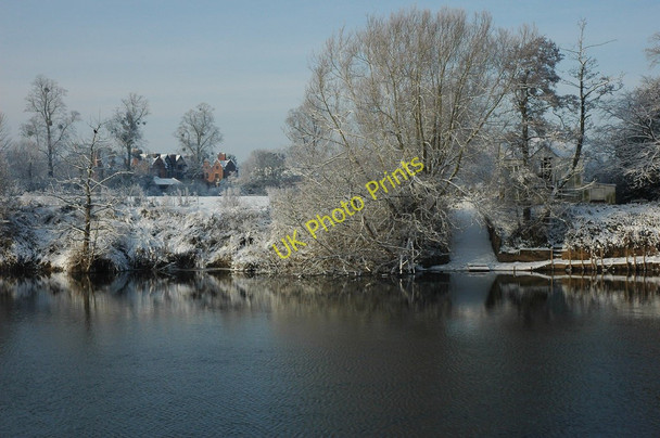 Photo 6"x4" Severn End House and boathouse Church End\/SO8341 c2010