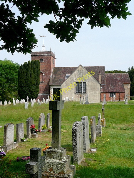 Photo 6"x4" Minstead church London Minstead c2010