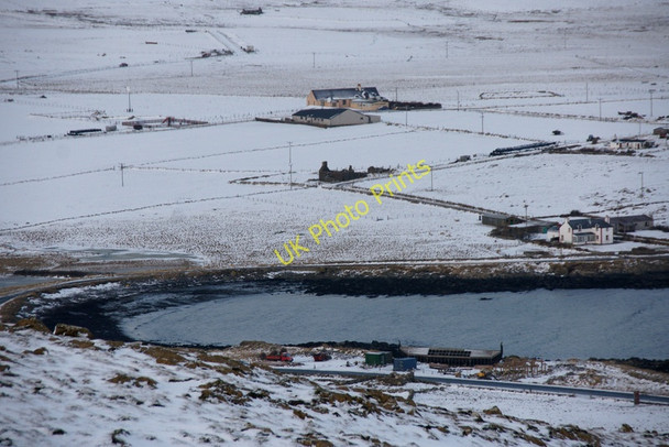 Photo 6"x4" Haroldswick from Little Heog Bothen c2010