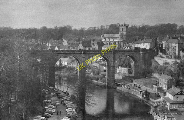 Photo 6"x4" Knaresborough Railway Viaduct Knaresborough c1972
