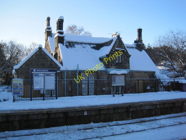 Photo 6"x4" Former Stationmaster's House and Waiting Room, Riding Mill Station Broomhaugh c2010