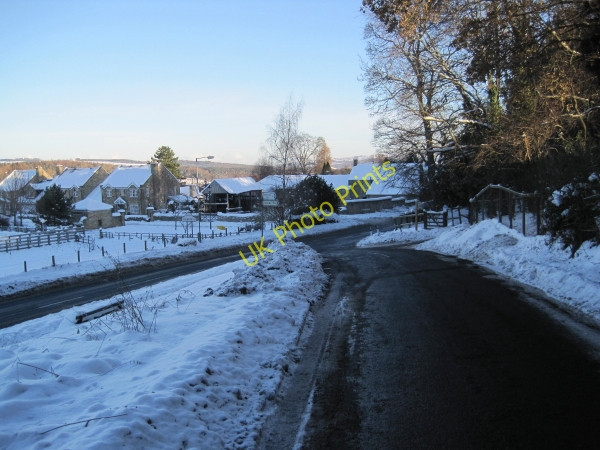 Photo 6"x4" Road leading to Riding Mill Broomhaugh c2010