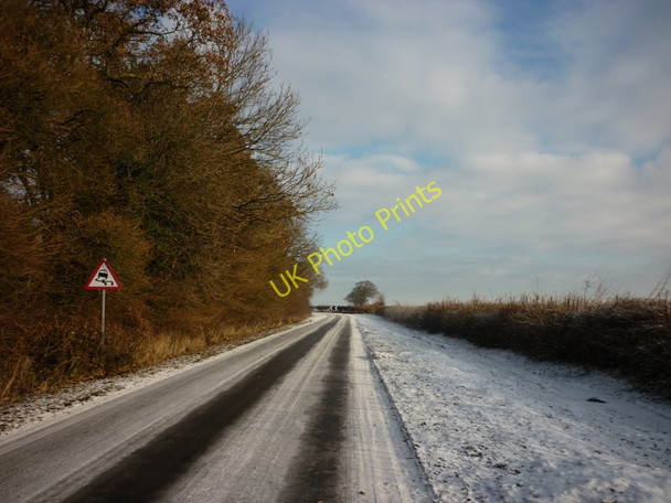Photo 6"x4" Brackenborough Road towards Yarburgh Keddington Corner c2010