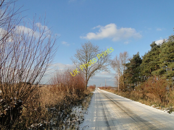 Photo 6"x4" Horsey Road north of East Somerton West Somerton c2010