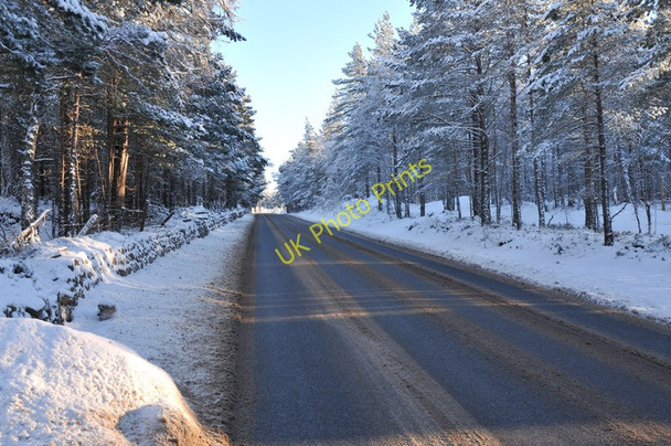Photo 6"x4" Road to Cairngorm Coylumbridge c2010