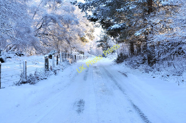 Photo 6"x4" Minor road to Whitewell Coylumbridge c2010