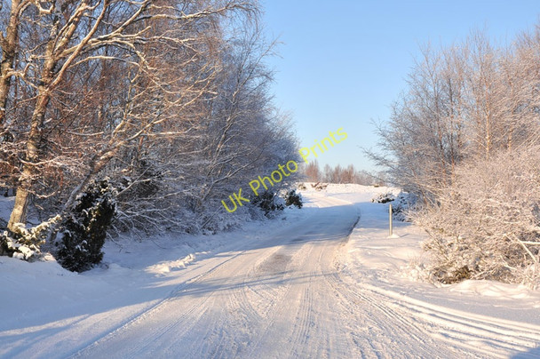 Photo 6"x4" Road end at Whitewell Coylumbridge c2010