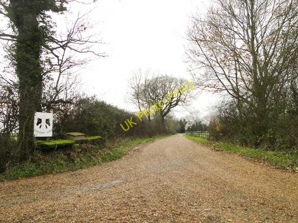Photo 6"x4" Entrance to Earlsway Farm, Bramfield Bramfield\/TM4073 c2010