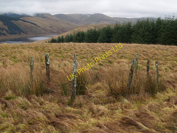 Photo 6"x4" Small enclosure, Glengonnor Hill Glenbreck c2008