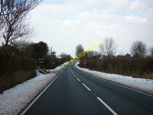 Photo 6"x4" Bridlington Road towards Ulrome Skipsea c2010