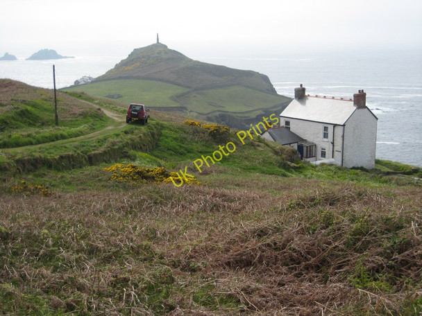 Photo 6"x4" View to Cape Cornwall Boscean c2010