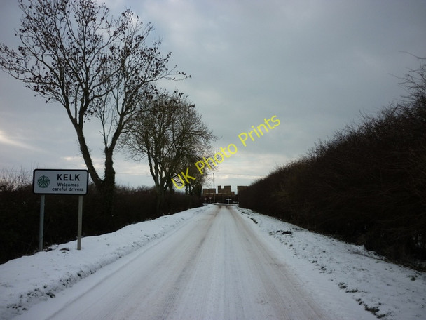 Photo 6"x4" Entering Kelk, East Yorkshire Great Kelk c2010