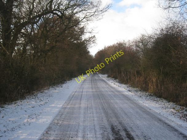 Photo 6"x4" The lane to Norwell Bathley c2010