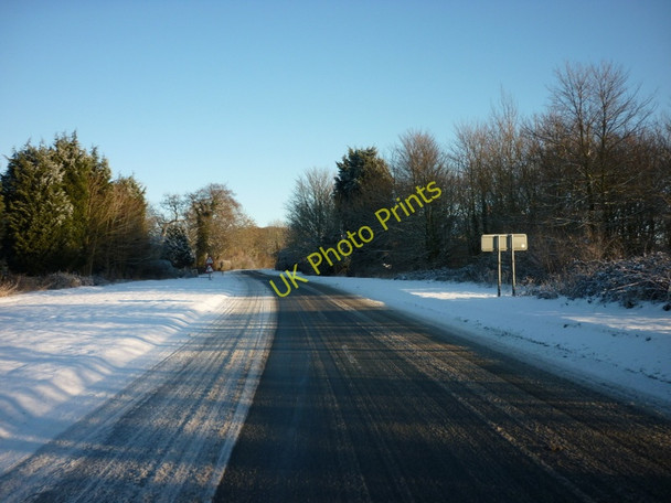 Photo 6"x4" The B1238 road to Sproatley Wyton\/TA1733 c2010