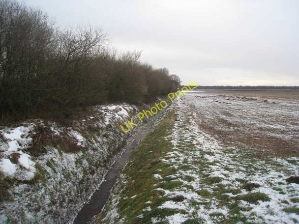 Photo 6"x4" Winter view on Crowle Moor Windsor\/SE7612 c2010