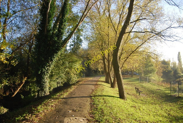 Photo 6"x4" High Weald Landscape Trail entering Rye Rye c2010