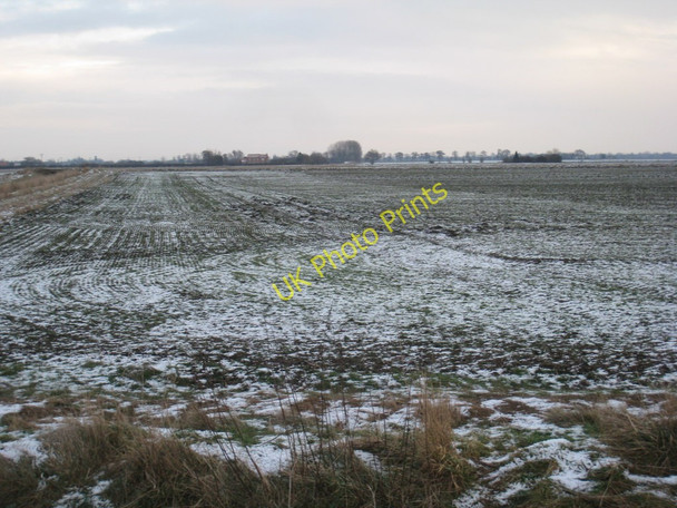 Photo 6"x4" View towards Grove Cottage Hatfield Chase c2010