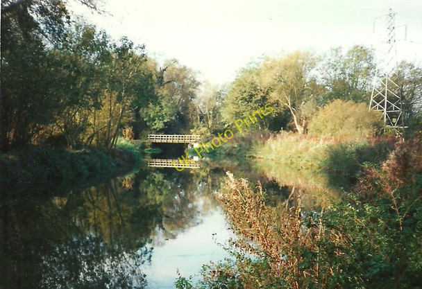 Photo 6"x4" River Medway, south of Golden Green Tudeley Hale c1995
