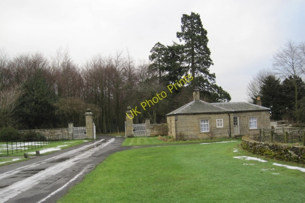 Photo 6"x4" West Lodge to Capheaton Hall Capheaton c2010