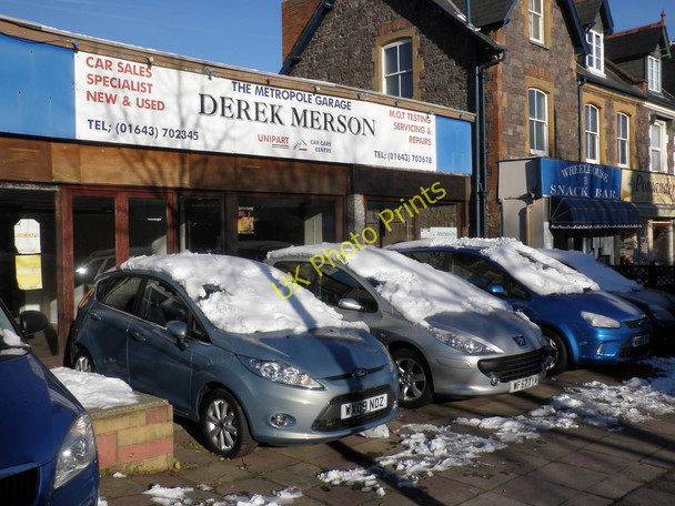Photo 6"x4" Car showroom, The Avenue, Minehead Minehead c2010