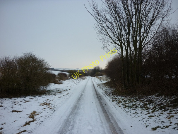 Photo 6"x4" Kiplingcotes Lane Gardham c2010