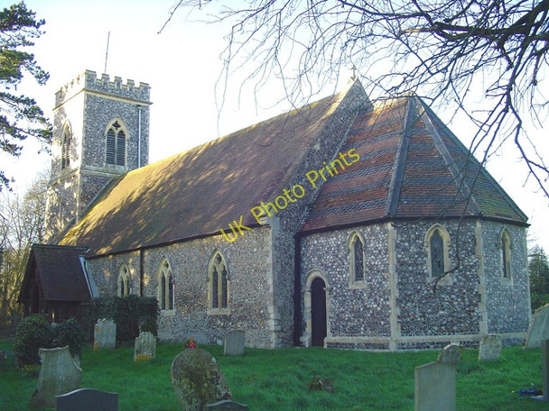 Photo 6"x4" Kirstead St Margaret's church Kirstead Green c2009