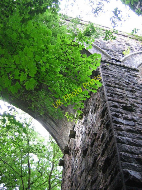 Photo 6"x4" Glazebrook Railway Viaduct Brent Mill c2010