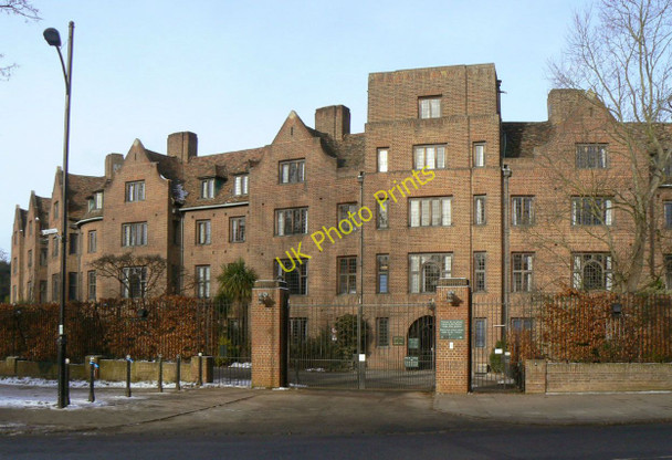 Photo 6"x4" Fisher Court Cambridge\/TL4658 c2010