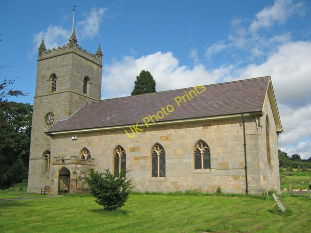 Photo 6"x4" St Michael and All Angels Church Hopton Wafers c2010