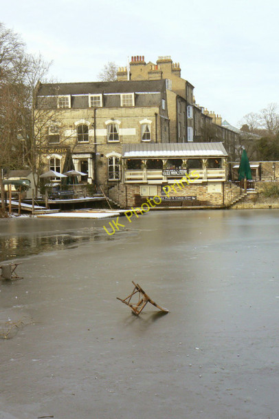 Photo 6"x4" Newnham Mill tail pond Cambridge\/TL4658 c2010