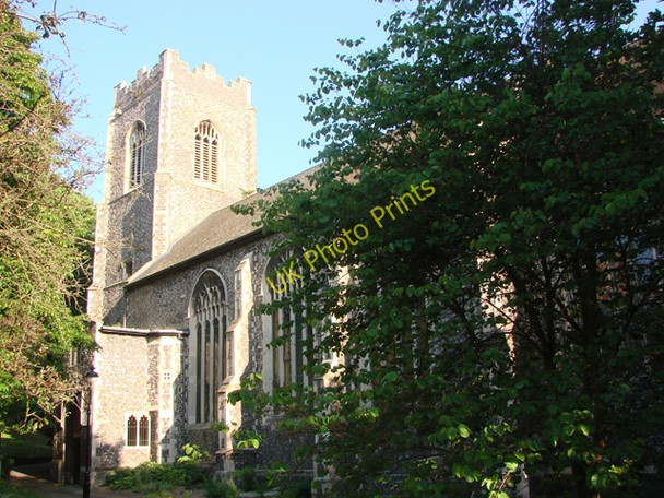 Photo 6"x4" Norwich St Peter, Parmentergate church Norwich c2009