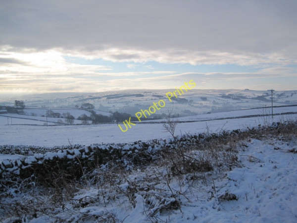 Photo 6"x4" View across Allendale Catton\/NY8257 c2010