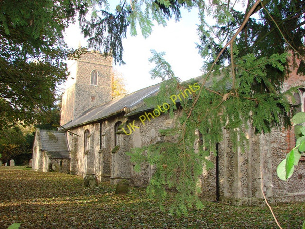 Photo 6"x4" Langley St Michael's church Chedgrave c2008