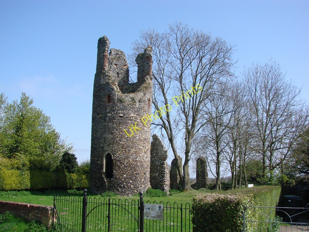 Photo 6"x4" Kirby Bedon St Mary's ruined church Kirby Bedon c2009