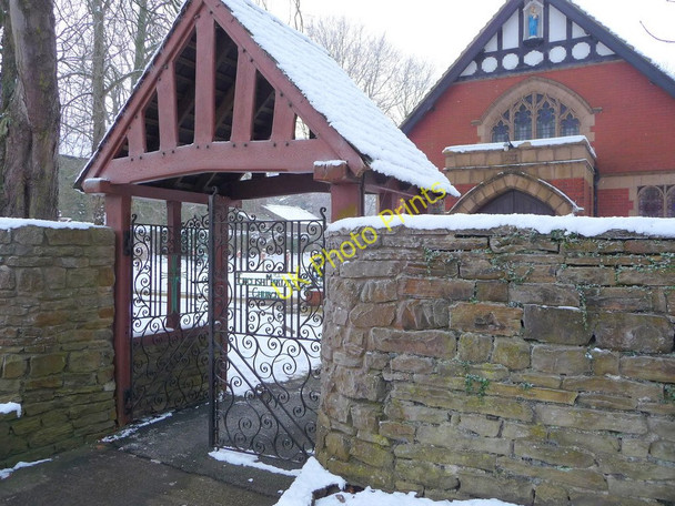 Photo 6"x4" Scrolled Ironwork Nethertown\/SD7236 c2010
