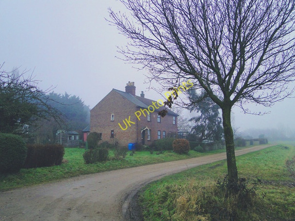 Photo 6"x4" Entrance to Rose Farm, Gillingham near Beccles Bull's Green\/TM4194 c2010