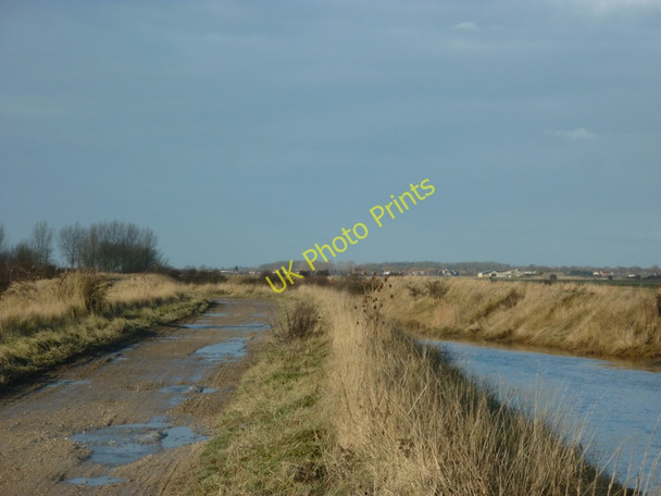 Photo 6"x4" The farm track to Outstay Farm Patrington Haven c2011