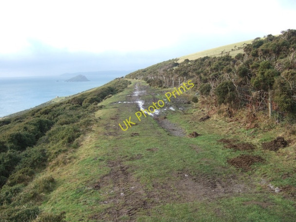 Photo 6"x4" Revelstoke Drive with the Great Mew Stone Wembury c2010