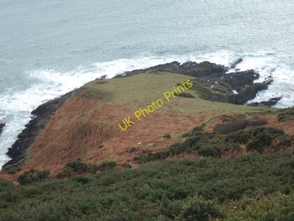 Photo 6"x4" The point between Long Cove and Eden's Cove Wembury c2010