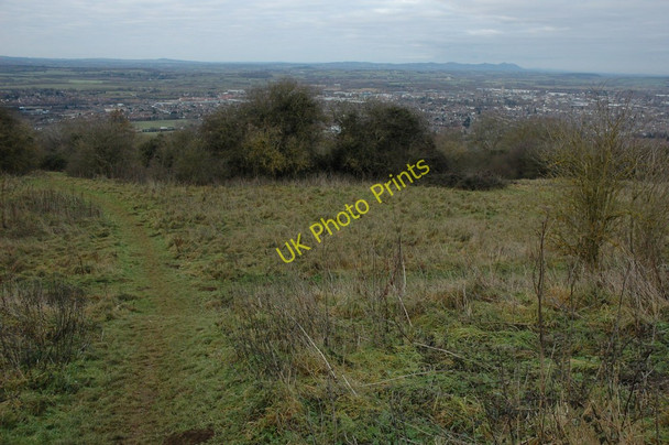 Photo 6"x4" On Robins Wood Hill Tuffley c2011
