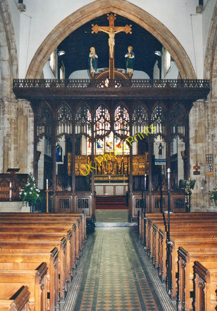 Photo 6"x4" St John the Baptist, Peterborough - East end Peterborough c1995
