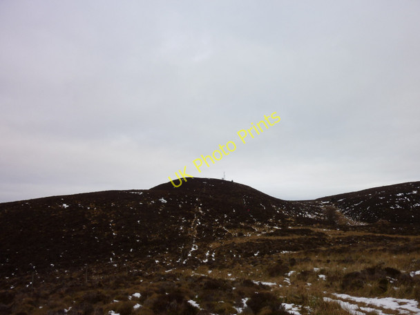 Photo 6"x4" Ben Gullipen from the SW Port of Menteith c2011