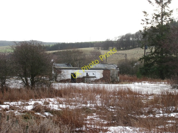 Photo 6"x4" Ruin, Grantshouse Grantshouse c2011