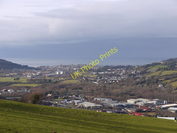 Photo 6"x4" A January view over Aberystwyth Glanrafon\/SN6180 c2011
