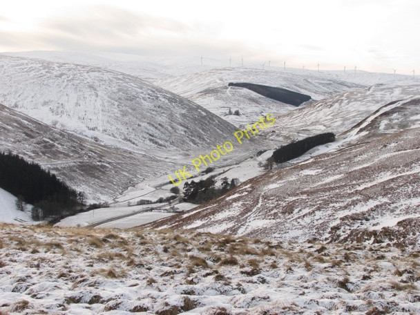 Photo 6"x4" Glen Devon seen from Cleuch Hill Glendevon\/NN9904 c2011