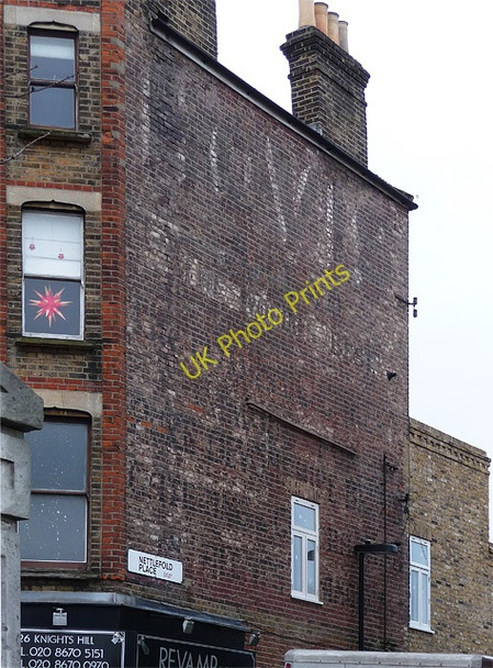 Photo 6"x4" Ghost sign, Nettlefold Place Streatham c2011