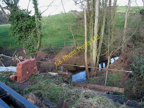Photo 6"x4" Crossing Ell Brook Oxenhall c2008